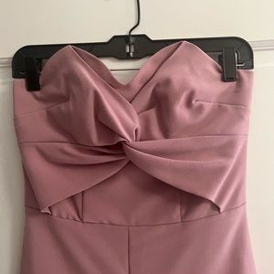 Miss Selfridge rose colored romper